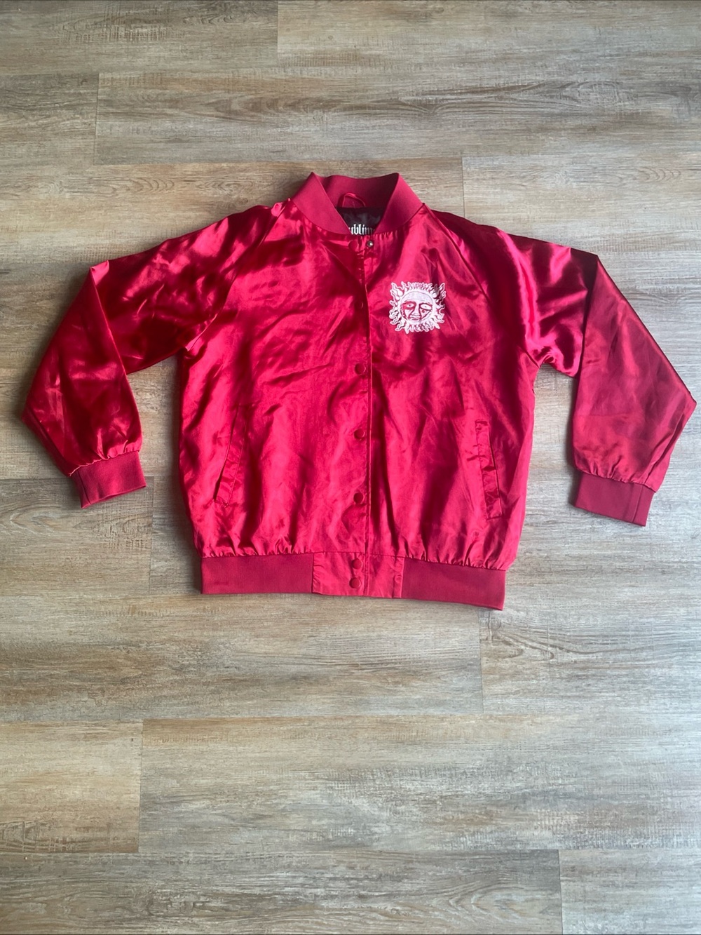 Sublime Band Jacket Weeping Logo Official Women’s Large Red